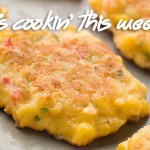 Corn, Carrot and Zucchini Fritters