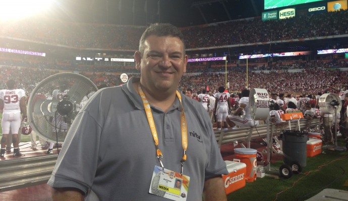 Brad at Alabama game