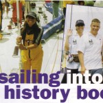 Sailing into the history books